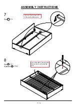 Preview for 11 page of Furniture of America CM1746F Assembly Instructions Manual