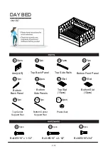 Preview for 5 page of Furniture of America CM1747 Assembly Instructions Manual