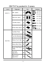 Preview for 7 page of Furniture of America CM1747 Assembly Instructions Manual