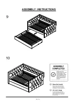 Preview for 12 page of Furniture of America CM1747 Assembly Instructions Manual