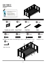 Preview for 5 page of Furniture of America CM1767 Assembly Instructions Manual