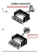 Preview for 14 page of Furniture of America CM1927 Assembling Instructions