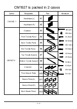 Preview for 8 page of Furniture of America CM1927 Assembly Instructions Manual