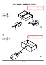 Preview for 13 page of Furniture of America CM1927 Assembly Instructions Manual