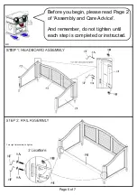 Preview for 5 page of Furniture of America CM1957 Assembly Instructions Manual