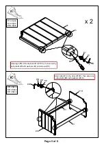 Preview for 5 page of Furniture of America CM1960 Assembly Instructions Manual