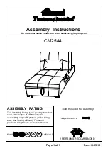 Furniture of America CM2544 Assembly Instructions preview