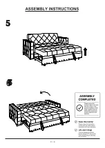 Preview for 9 page of Furniture of America CM2604 Assembly Instructions Manual