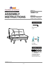 Furniture of America CM2607-CH Assembly Instructions Manual preview