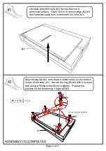 Preview for 4 page of Furniture of America CM2667 Assembly Instructions