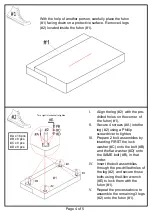 Preview for 4 page of Furniture of America CM2672 Assembly Instructions