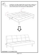 Preview for 5 page of Furniture of America CM2672 Assembly Instructions