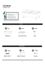 Preview for 5 page of Furniture of America CM2677-OT Assembly Instructions Manual