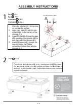 Preview for 6 page of Furniture of America CM2677-OT Assembly Instructions Manual