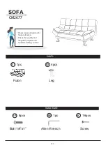 Preview for 5 page of Furniture of America CM2677 Assembly Instructions Manual