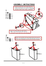 Preview for 8 page of Furniture of America CM2815 Assembly Instructions Manual