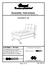 Furniture of America CM2906CE Assembly Instructions preview