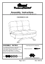 Furniture of America CM2906CH-VN Assembly Instructions preview