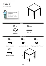 Preview for 5 page of Furniture of America CM3001PT-5PK Assembly Instructions Manual