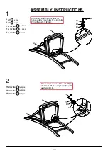 Preview for 8 page of Furniture of America CM3001PT-5PK Assembly Instructions Manual