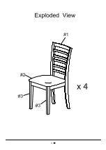 Preview for 9 page of Furniture of America CM3001T-5PK Assembly Instructions Manual