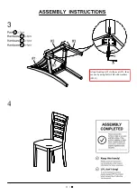 Preview for 11 page of Furniture of America CM3001T-5PK Assembly Instructions Manual