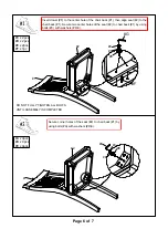 Предварительный просмотр 6 страницы Furniture of America CM3010T-7PK Assembly Instructions Manual