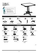 Preview for 5 page of Furniture of America CM3018PT Assembly Instructions Manual