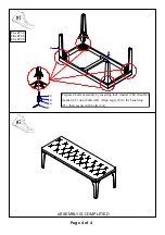 Preview for 4 page of Furniture of America CM3020BN Assembly Instructions