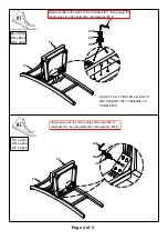 Preview for 4 page of Furniture of America CM3023PC-2PK Assembly Instructions