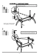 Preview for 6 page of Furniture of America CM3023T Assembly Instructions Manual