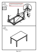 Preview for 4 page of Furniture of America CM3029T-7PK Assembly Instructions Manual