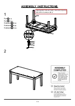 Preview for 6 page of Furniture of America CM3061BN Assembly Instructions Manual