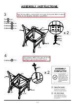 Preview for 7 page of Furniture of America CM3061SC-2PK Assembly Instructions Manual