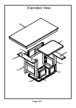 Preview for 4 page of Furniture of America CM3061T Assembly Instructions Manual