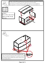 Preview for 4 page of Furniture of America CM3130T Assembly Instructions Manual