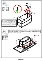 Preview for 5 page of Furniture of America CM3130T Assembly Instructions Manual