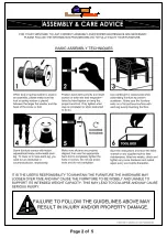 Preview for 2 page of Furniture of America CM3135SC-2PK Assembly Instructions