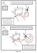 Preview for 4 page of Furniture of America CM3135SC-2PK Assembly Instructions