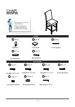 Предварительный просмотр 7 страницы Furniture of America CM3143PT-5PK Assembly Instructions Manual