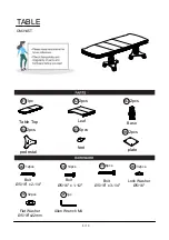 Preview for 5 page of Furniture of America CM3145T Assembly Instructions Manual