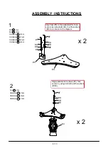 Preview for 8 page of Furniture of America CM3145T Assembly Instructions Manual