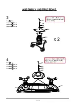 Preview for 9 page of Furniture of America CM3145T Assembly Instructions Manual