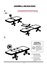 Preview for 10 page of Furniture of America CM3145T Assembly Instructions Manual