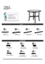 Preview for 5 page of Furniture of America CM3148RT Assembly Instructions Manual