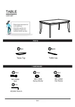 Preview for 5 page of Furniture of America CM3148T Assembly Instructions Manual