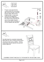 Preview for 6 page of Furniture of America CM3149SC-2PK Assembly Instructions Manual