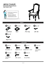 Preview for 5 page of Furniture of America CM3150AC-2PK Assembly Instructions Manual