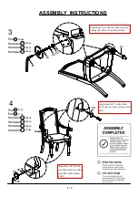 Preview for 8 page of Furniture of America CM3150AC-2PK Assembly Instructions Manual