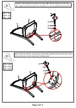 Preview for 4 page of Furniture of America CM3150AC Assembly Instructions